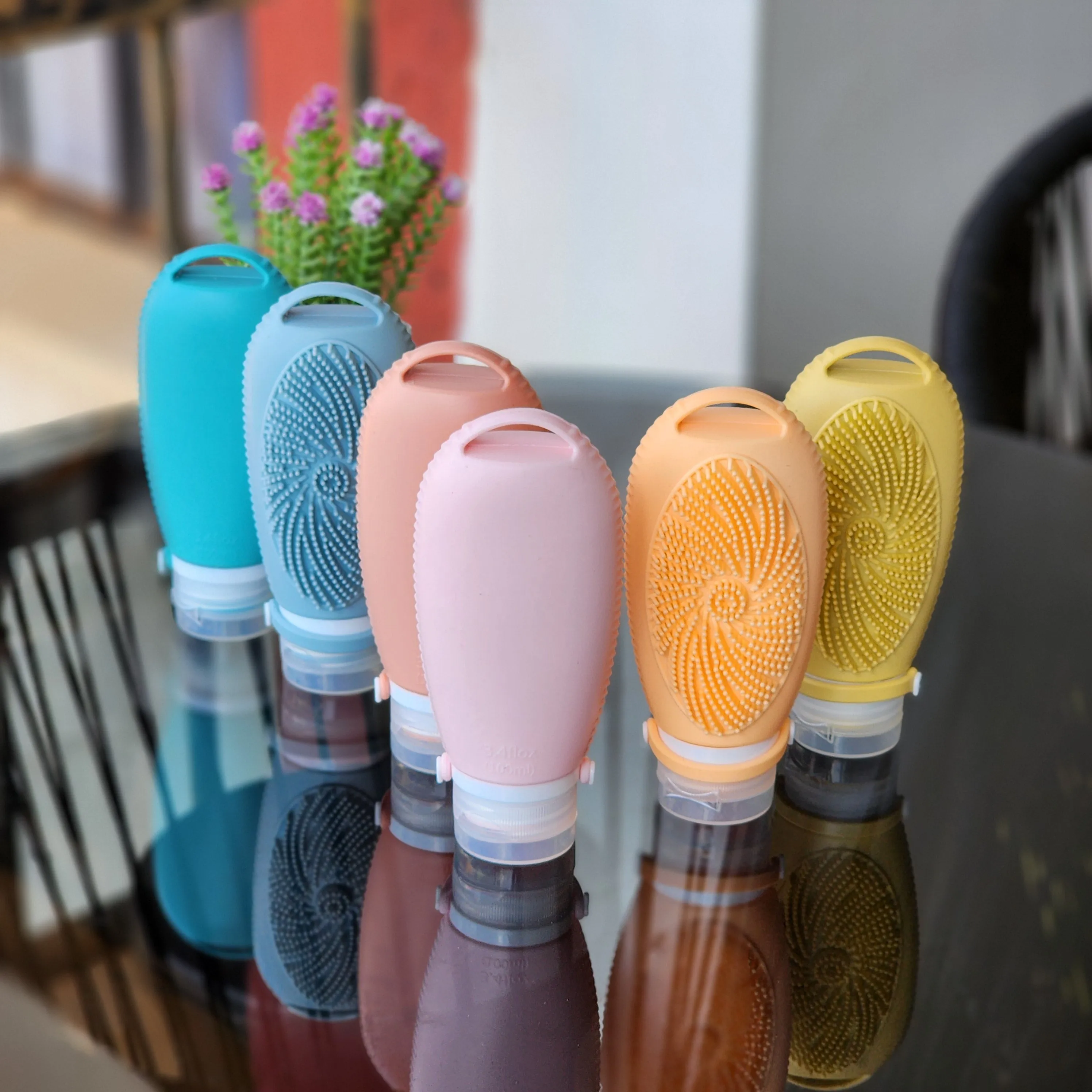 Silicone travel Organizer bottle