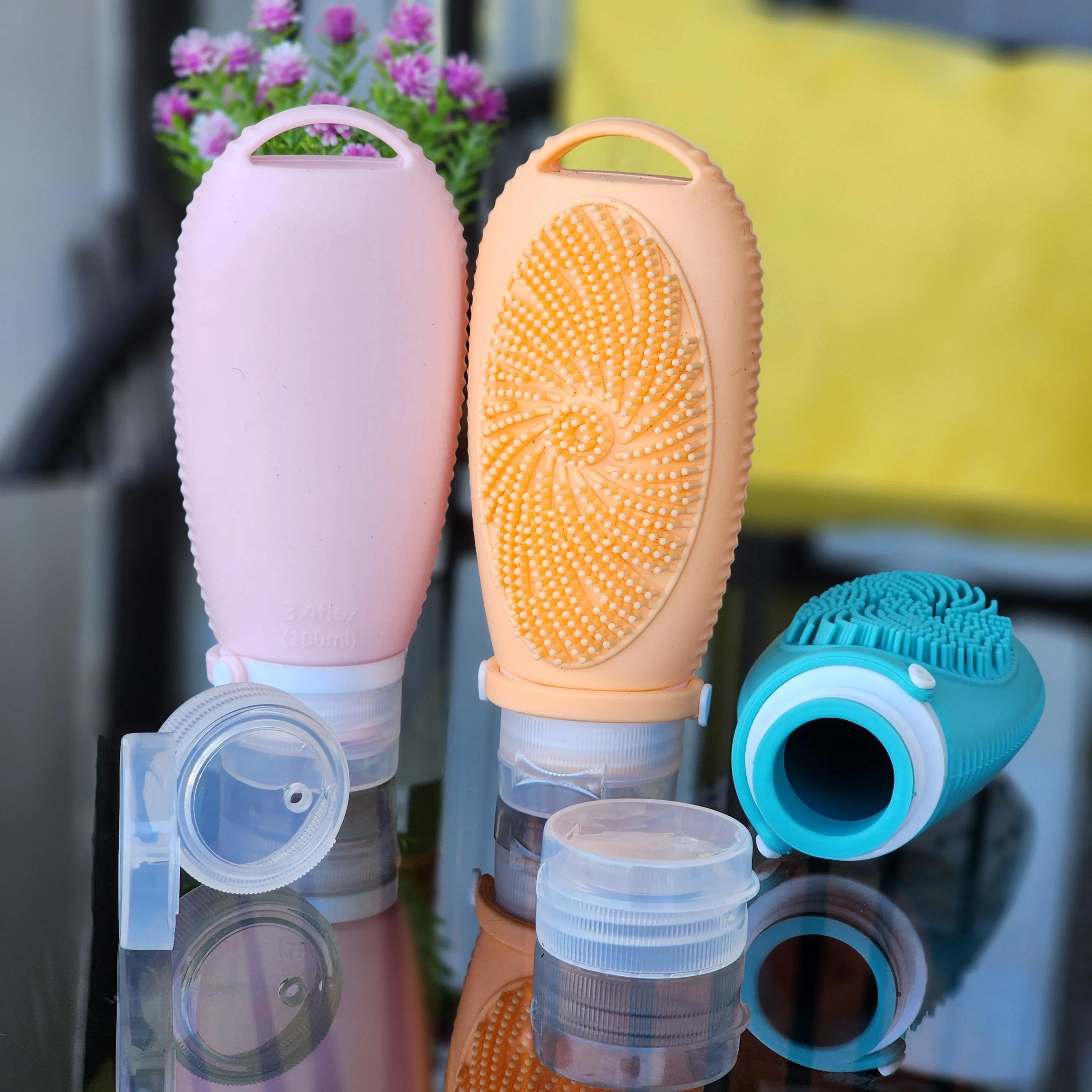 Silicone travel Organizer bottle