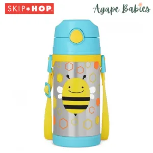 Skip Hop Zoo Insulated Stainless Steel Bottle 360ml - Bee