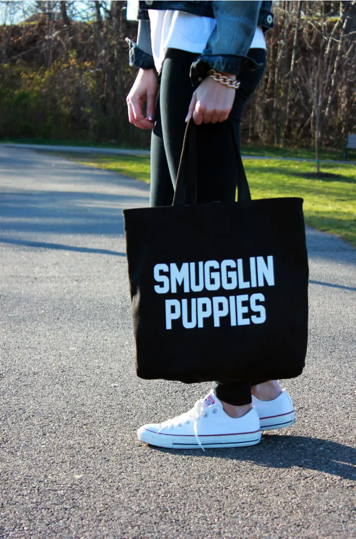 Smugglin Puppies Tote