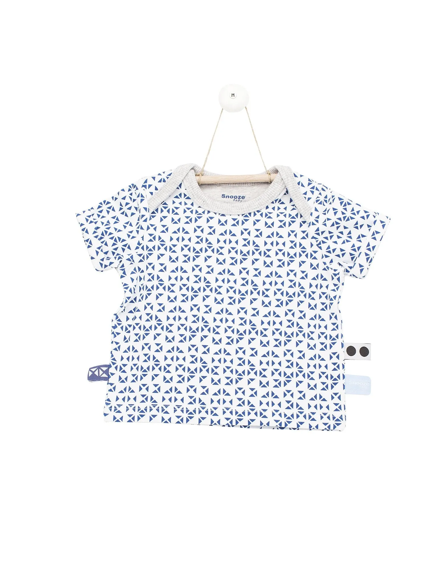 Snoozebaby T-shirt ss Mosaic Indigo - 4 Sizes