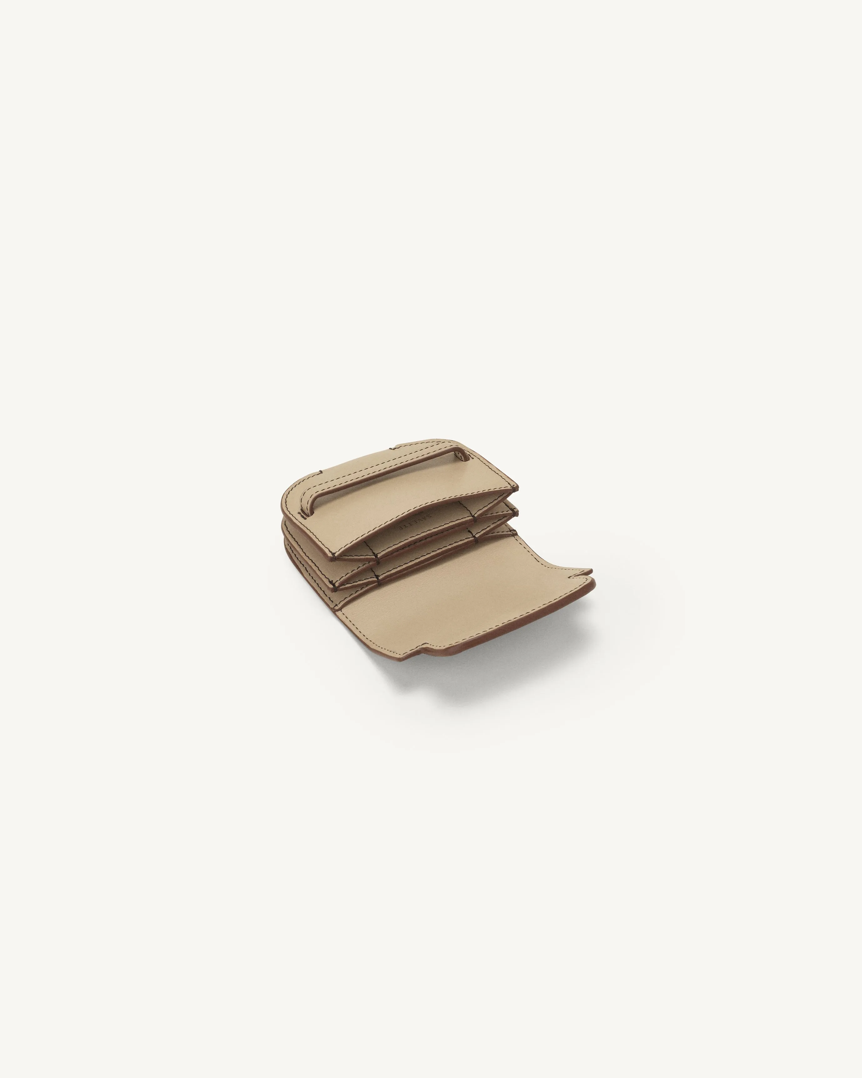 Sport Card Case in Bone Leather