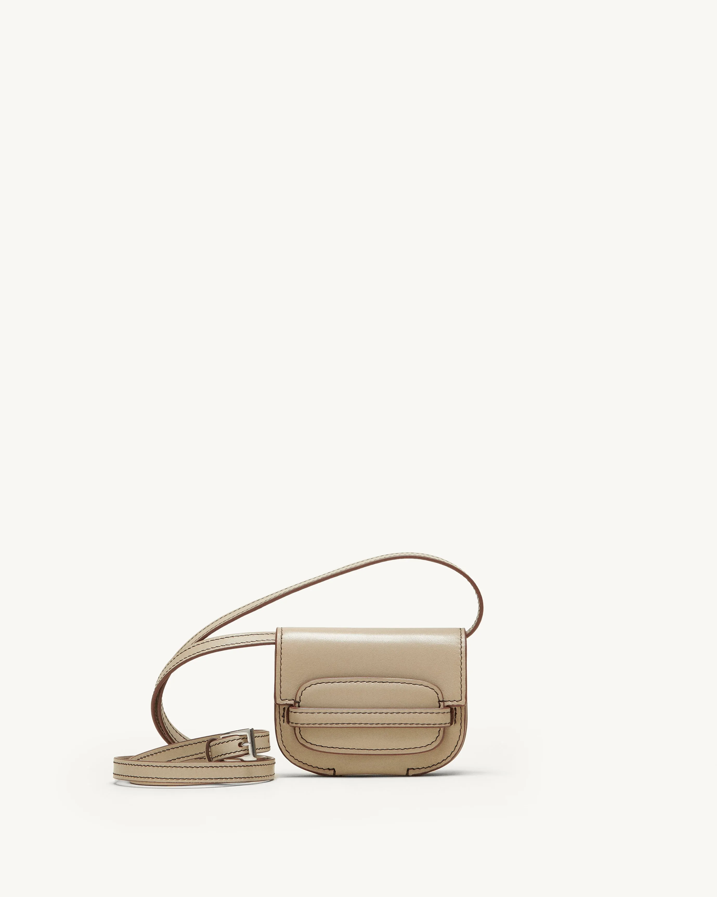Sport Card Case in Bone Leather