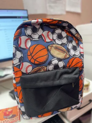Sports Backpack and Lunchbox Set