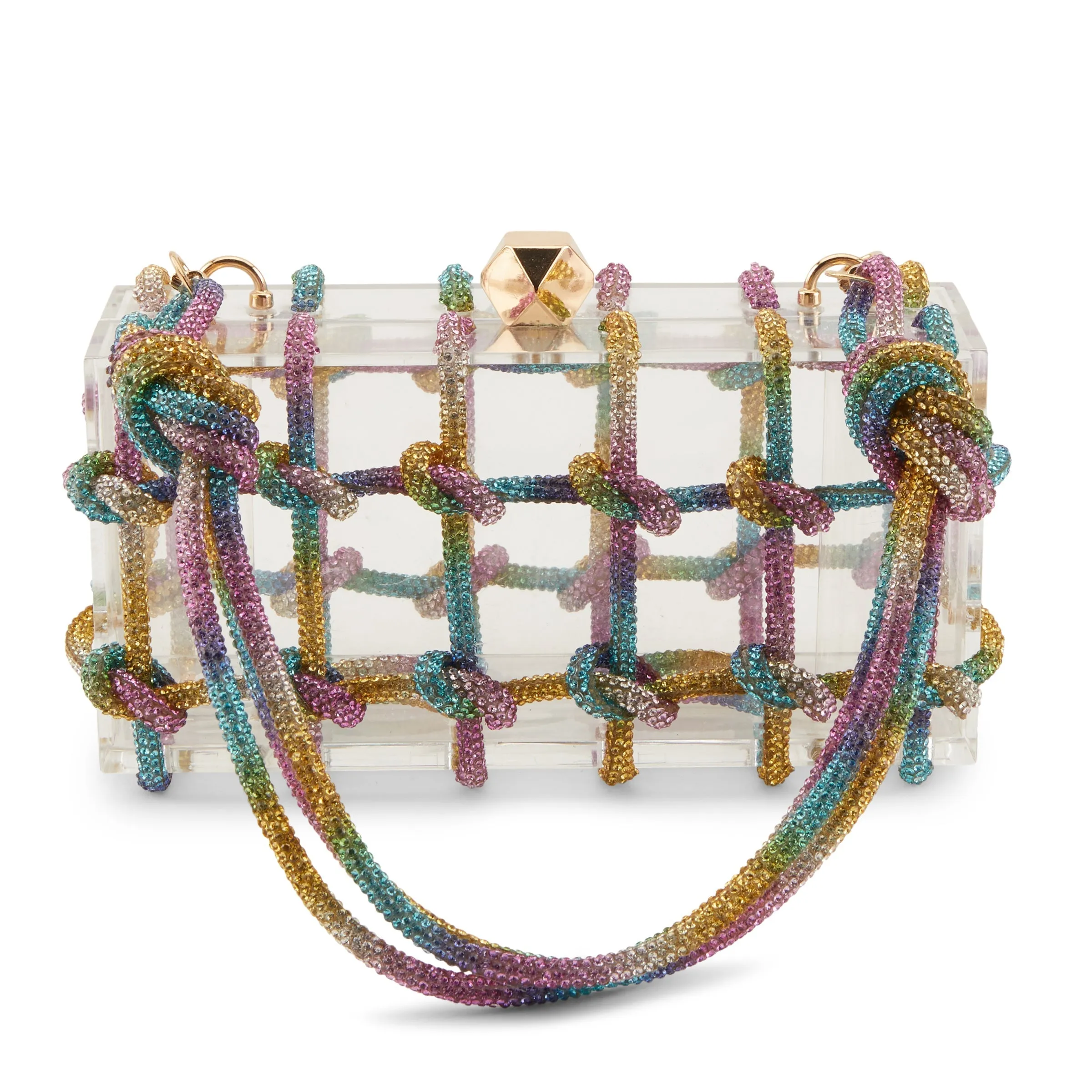 Spring Step Shoes Azura Hb Cinderella Handbags Women’s Crystal Strap 20.5" Drop