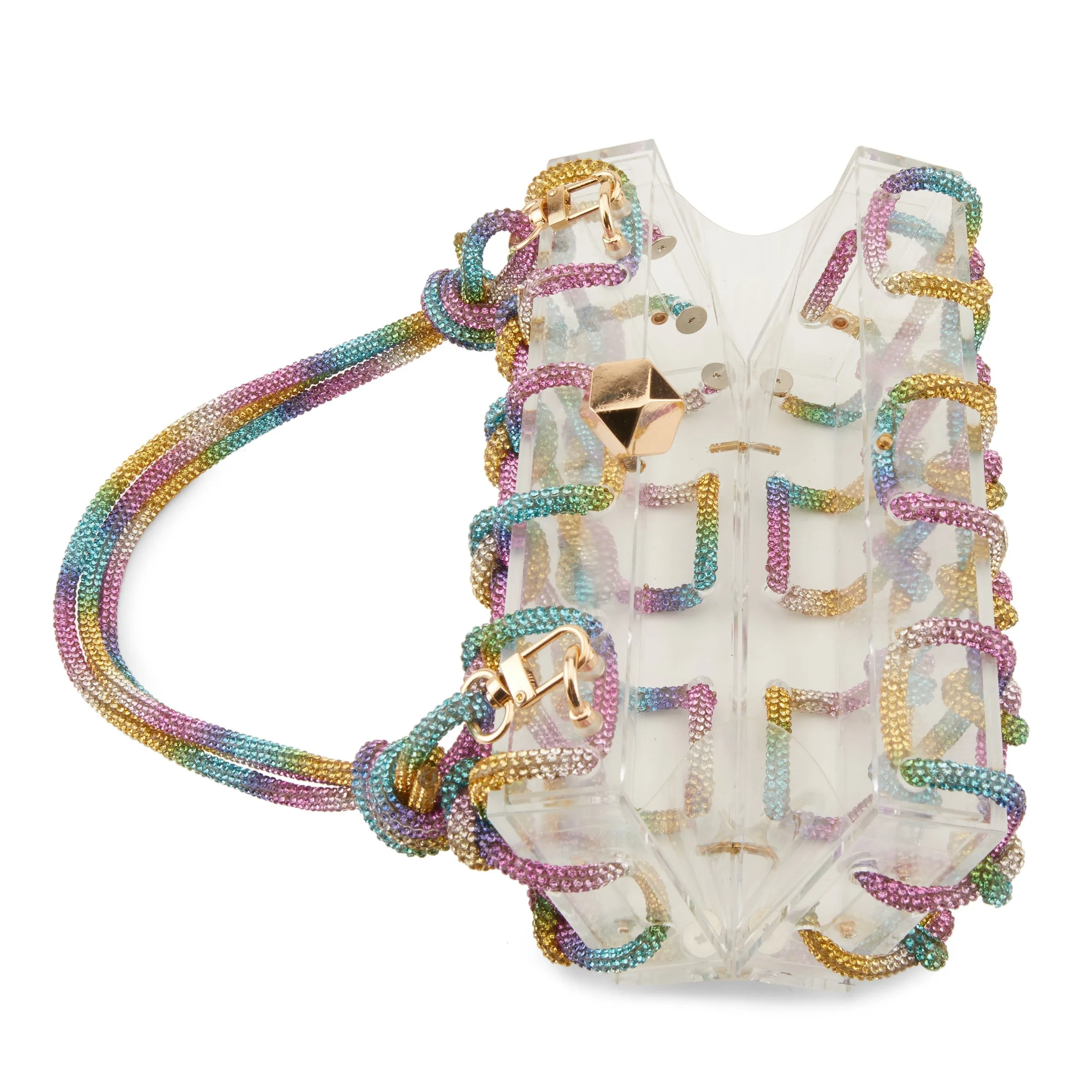 Spring Step Shoes Azura Hb Cinderella Handbags Women’s Crystal Strap 20.5" Drop