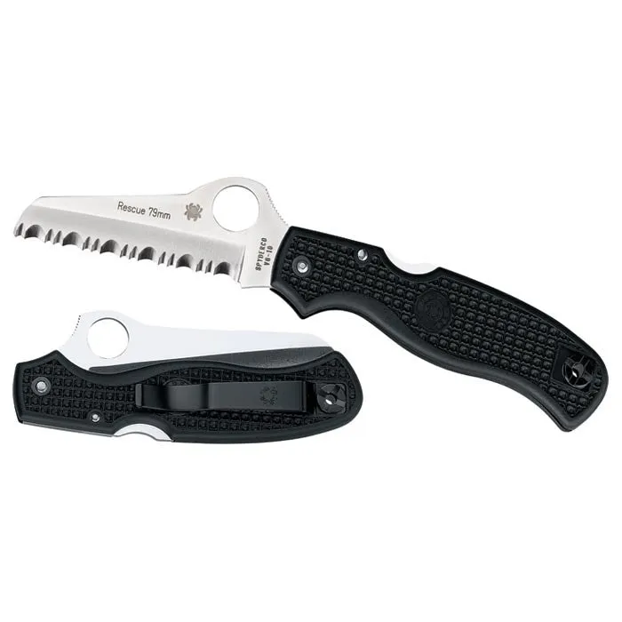 Spyderco Rescue 79mm Lightweight Serrated Blade