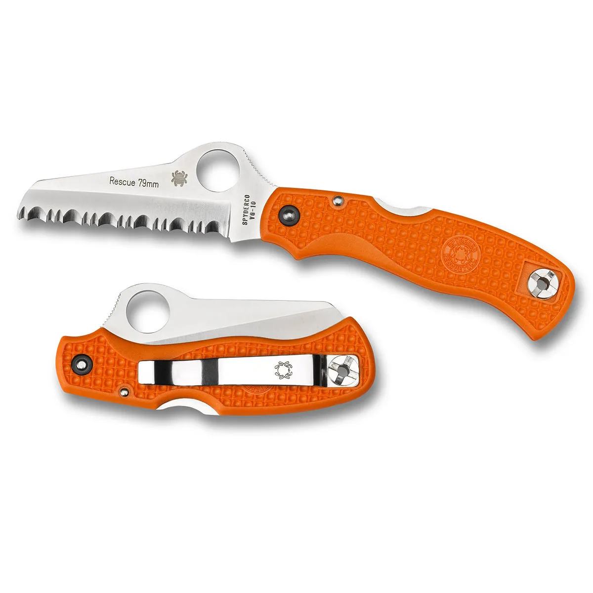 Spyderco Rescue 79mm Lightweight Serrated Blade