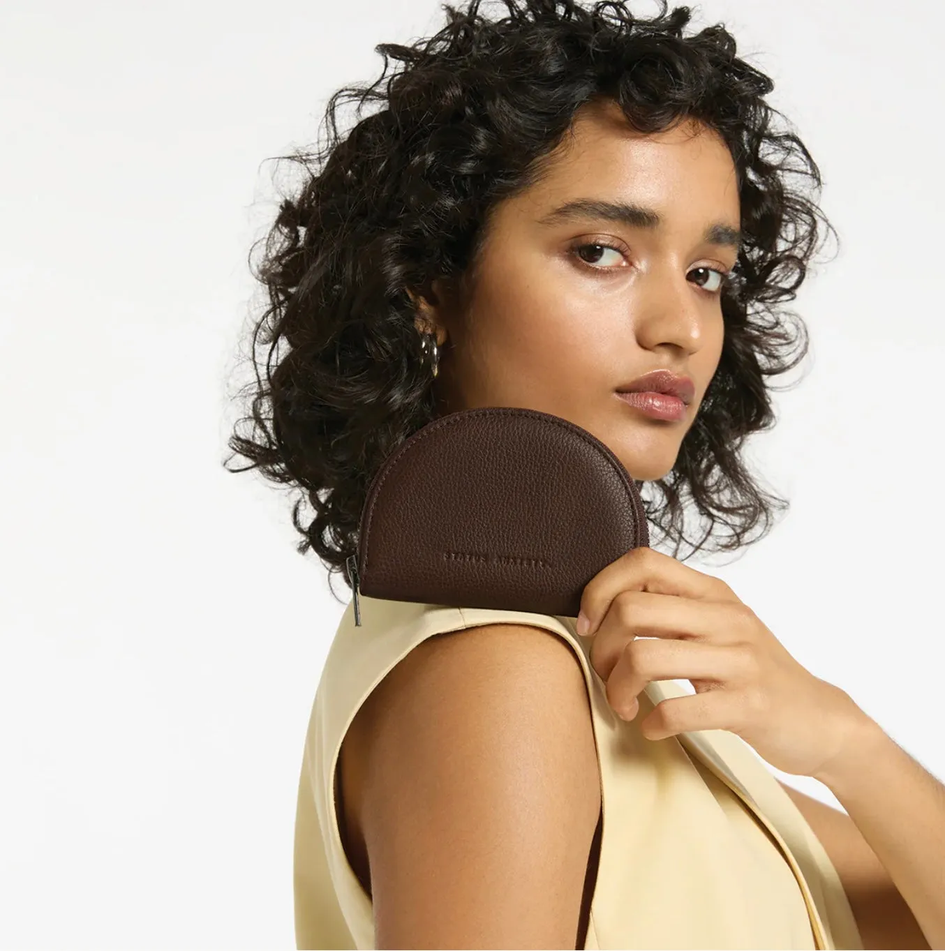 Status Anxiety II LUCID Zip Purse - cocoa