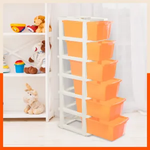 Stomo 6 Multi-Purpose Storage Organizer for Home and Office (Sandy)