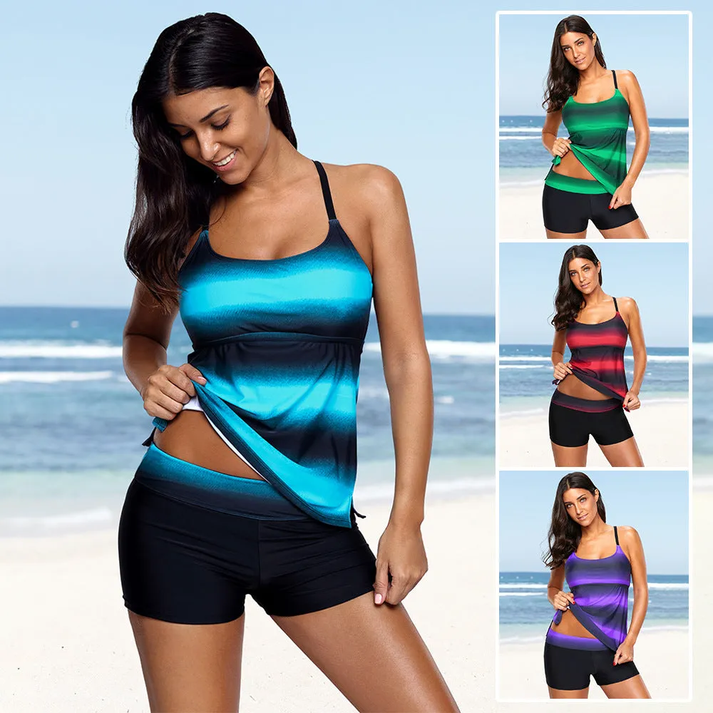 Strapless cross strap flat angle split body with chest pad plus