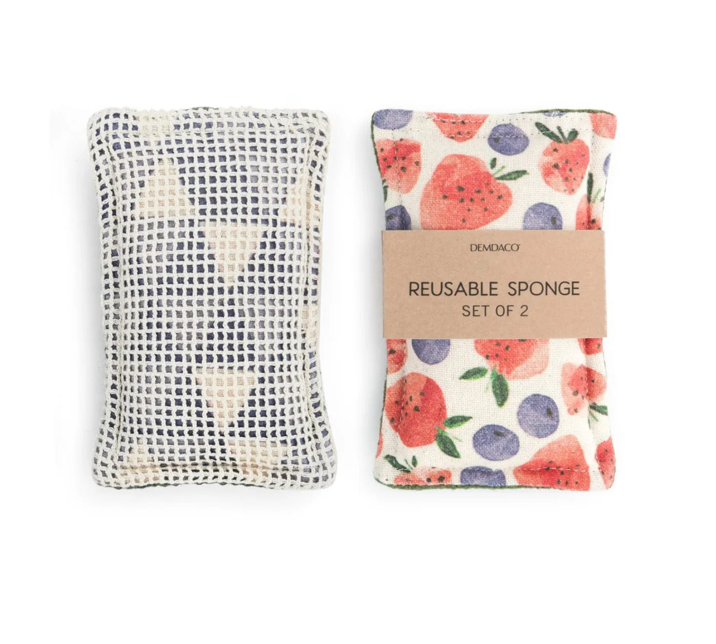 Strawberries Kitchen Sponge Set 2