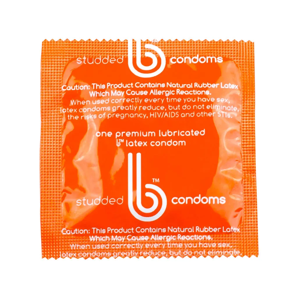 Studded Texture b condoms, Loose condoms, Retailer