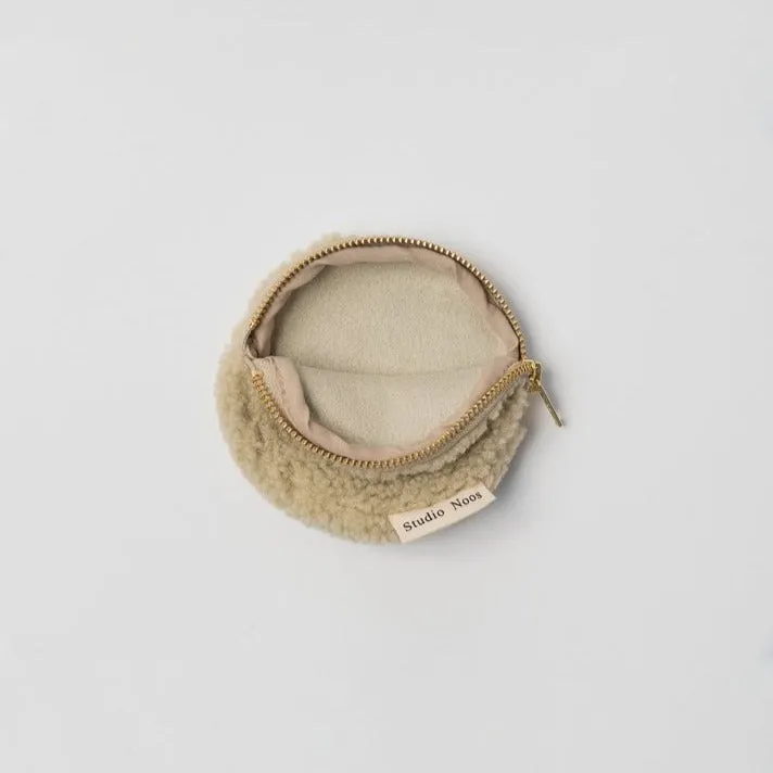 Studio Noos Circular Mama Purse Wallet (Pastel Pistache Teddy)