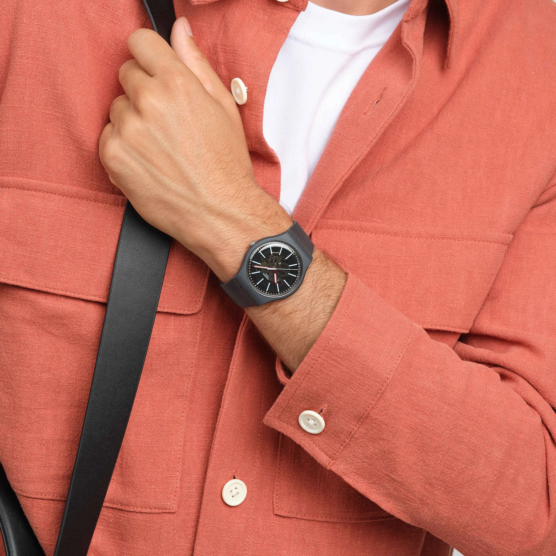 Swatch Cablestone Street Originals New Gent 41mm SO29A101 watch