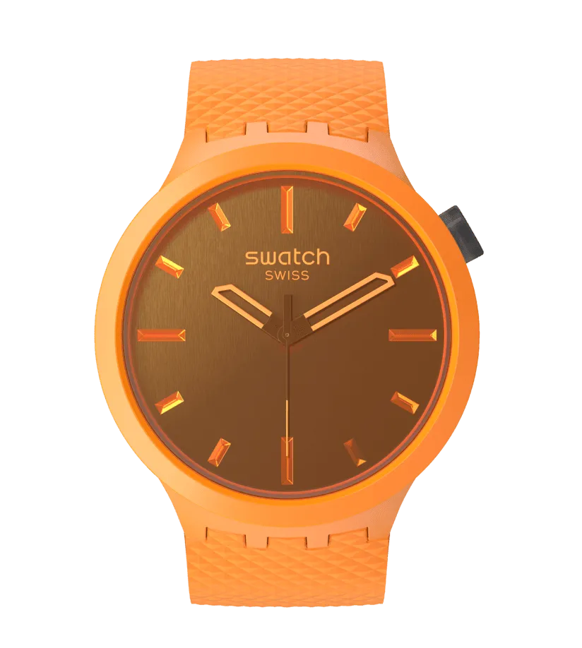 Swatch Crushing Orange Originals Big Bold 47mm SB05O102 watch