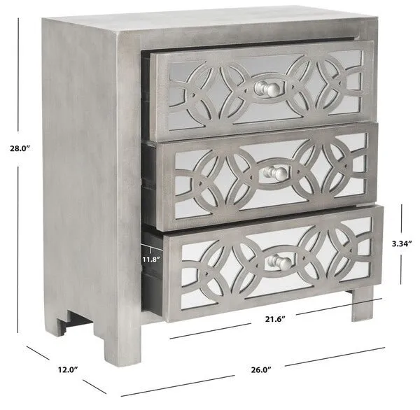 Tasha 3 Drawer Chest Design: AMH1505A