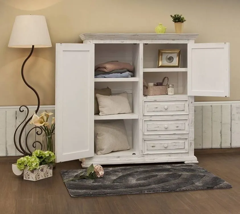 Terra Gentleman's Chest In White