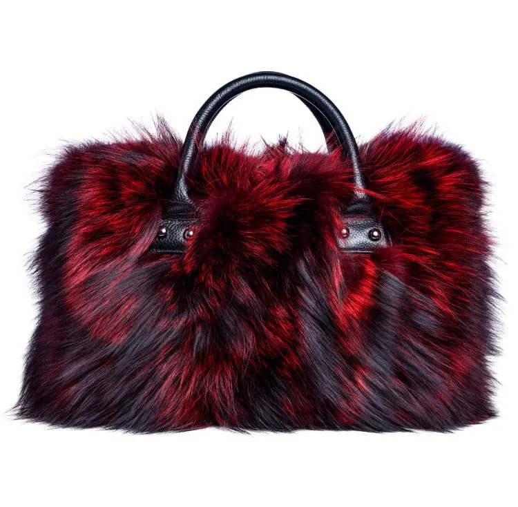 The Deville Bag In Burgundy