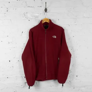 The North Face Full Zip Fleece - Red - L