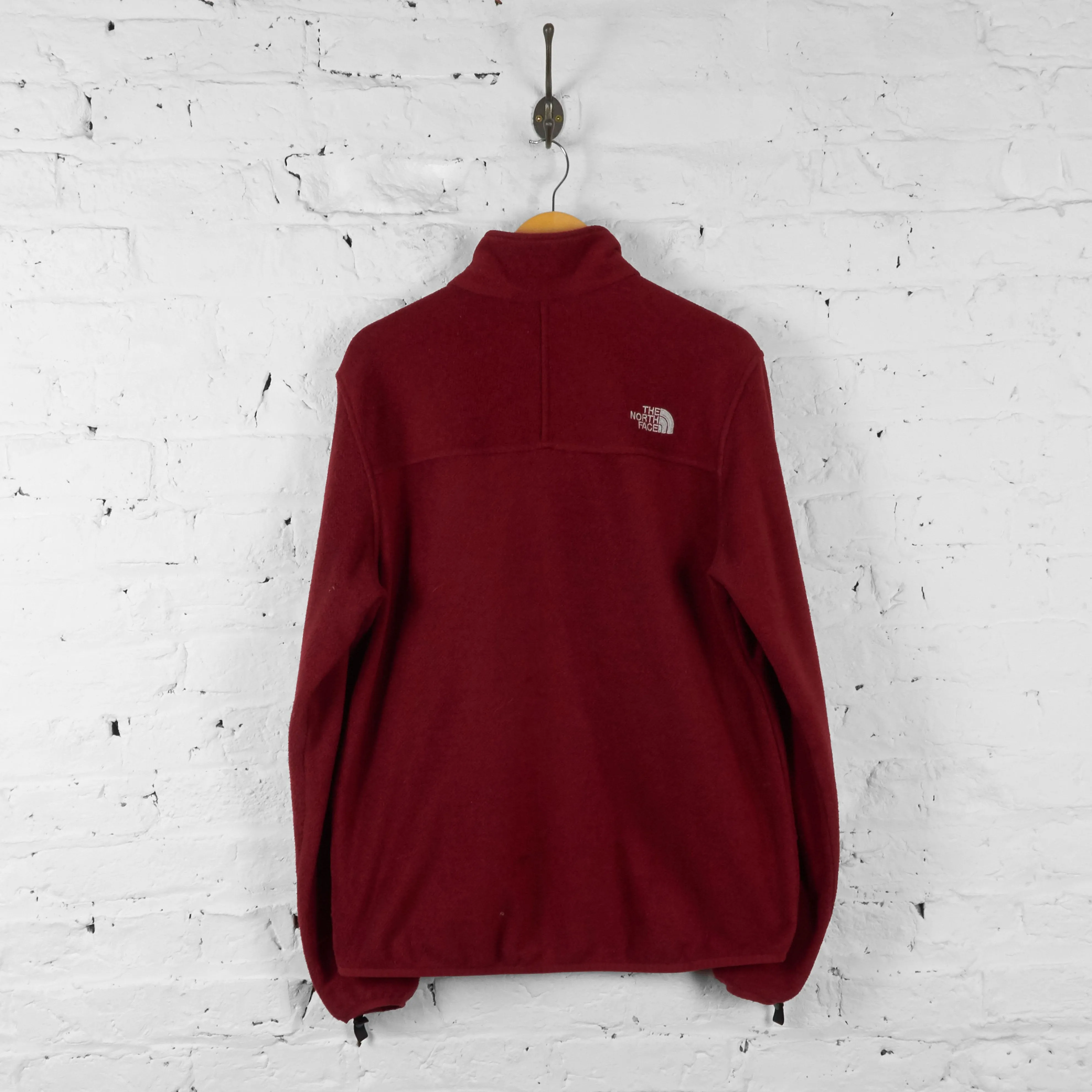 The North Face Full Zip Fleece - Red - L