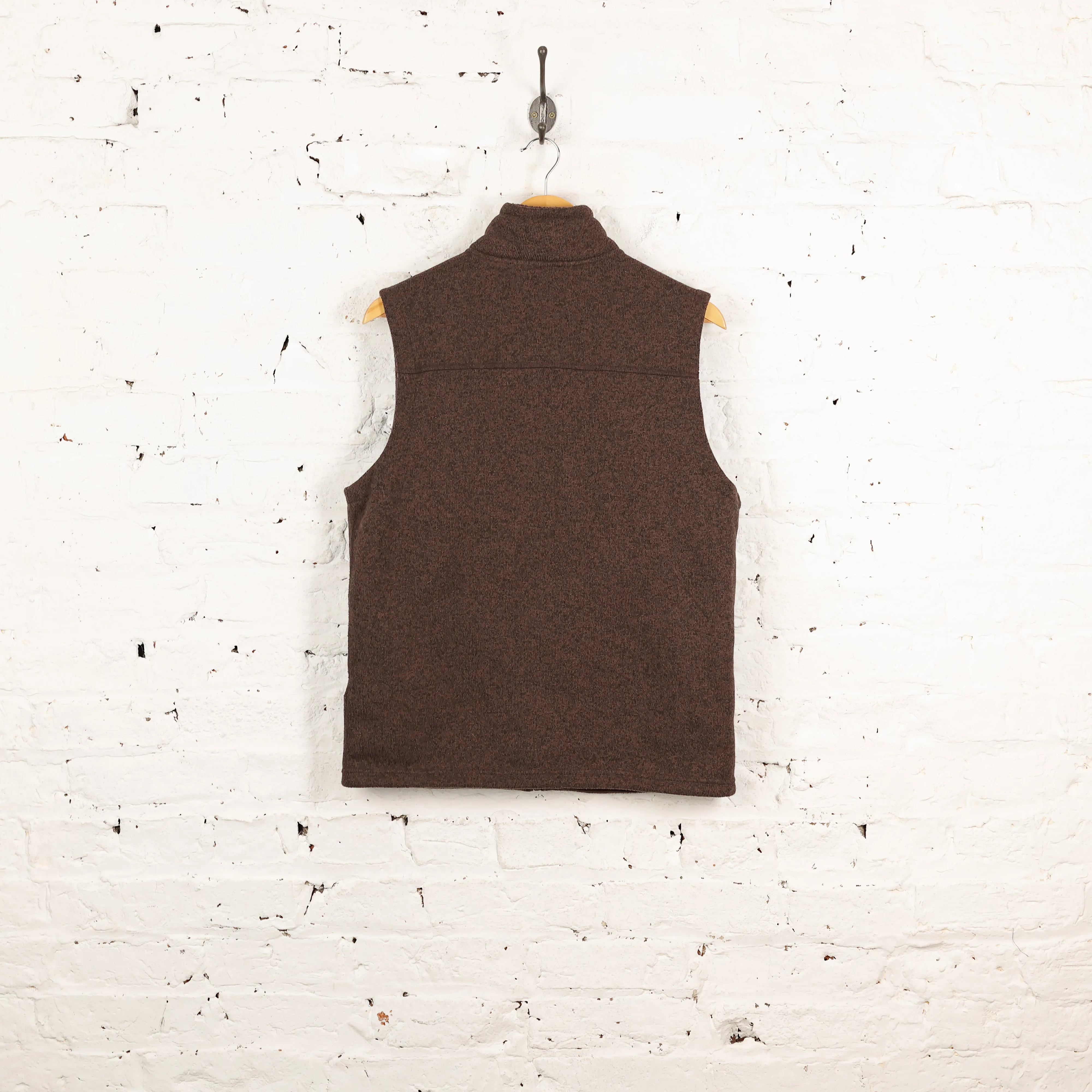 The North Face Sleeveless Fleece Gilet - Brown - M