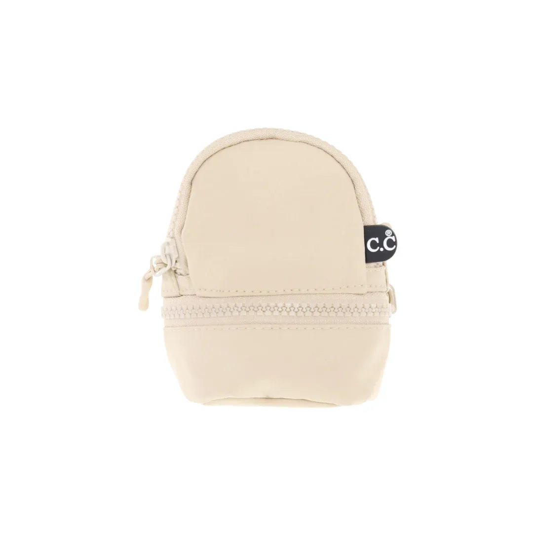The TINY C.C Backpack Pouch (multiple colors)