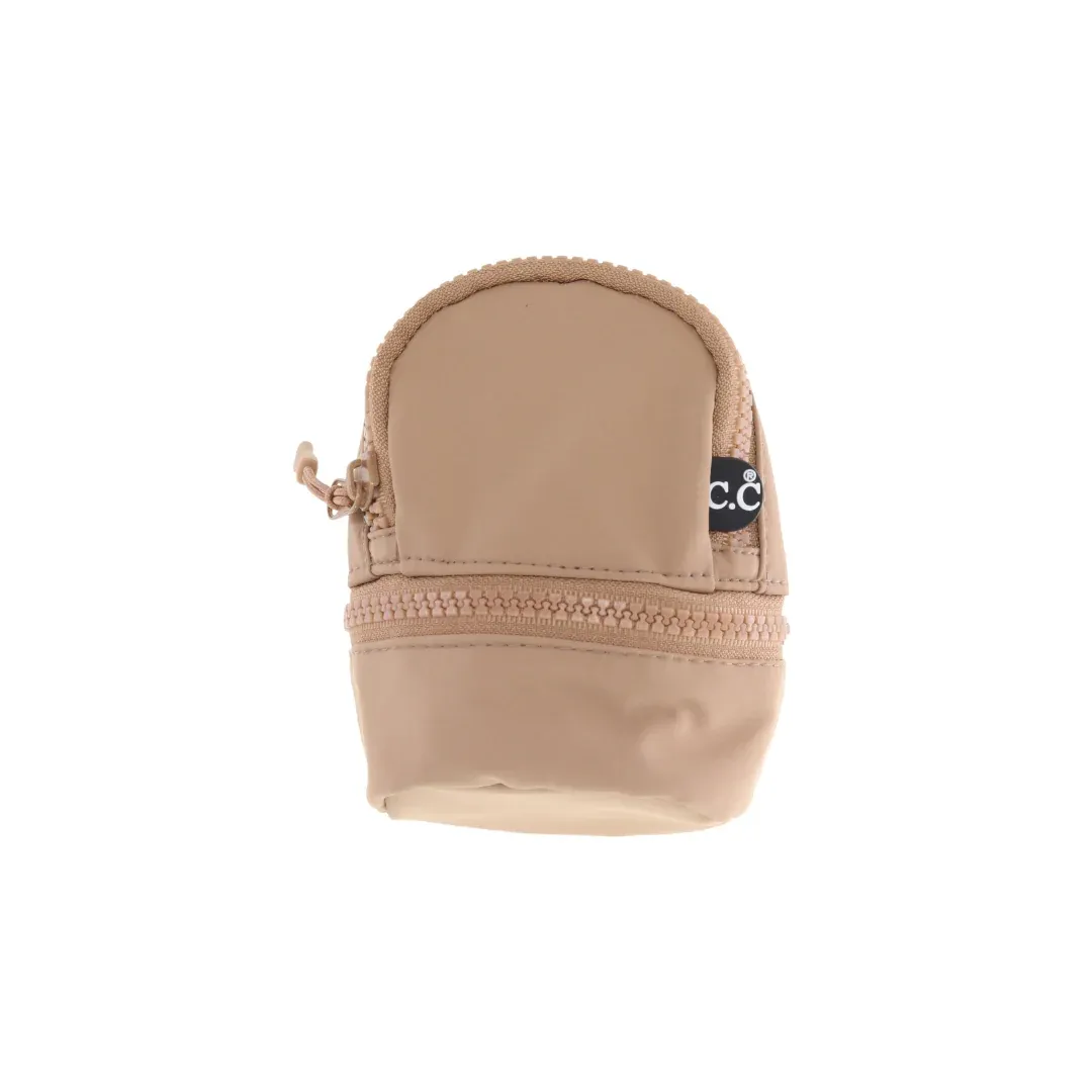 The TINY C.C Backpack Pouch (multiple colors)