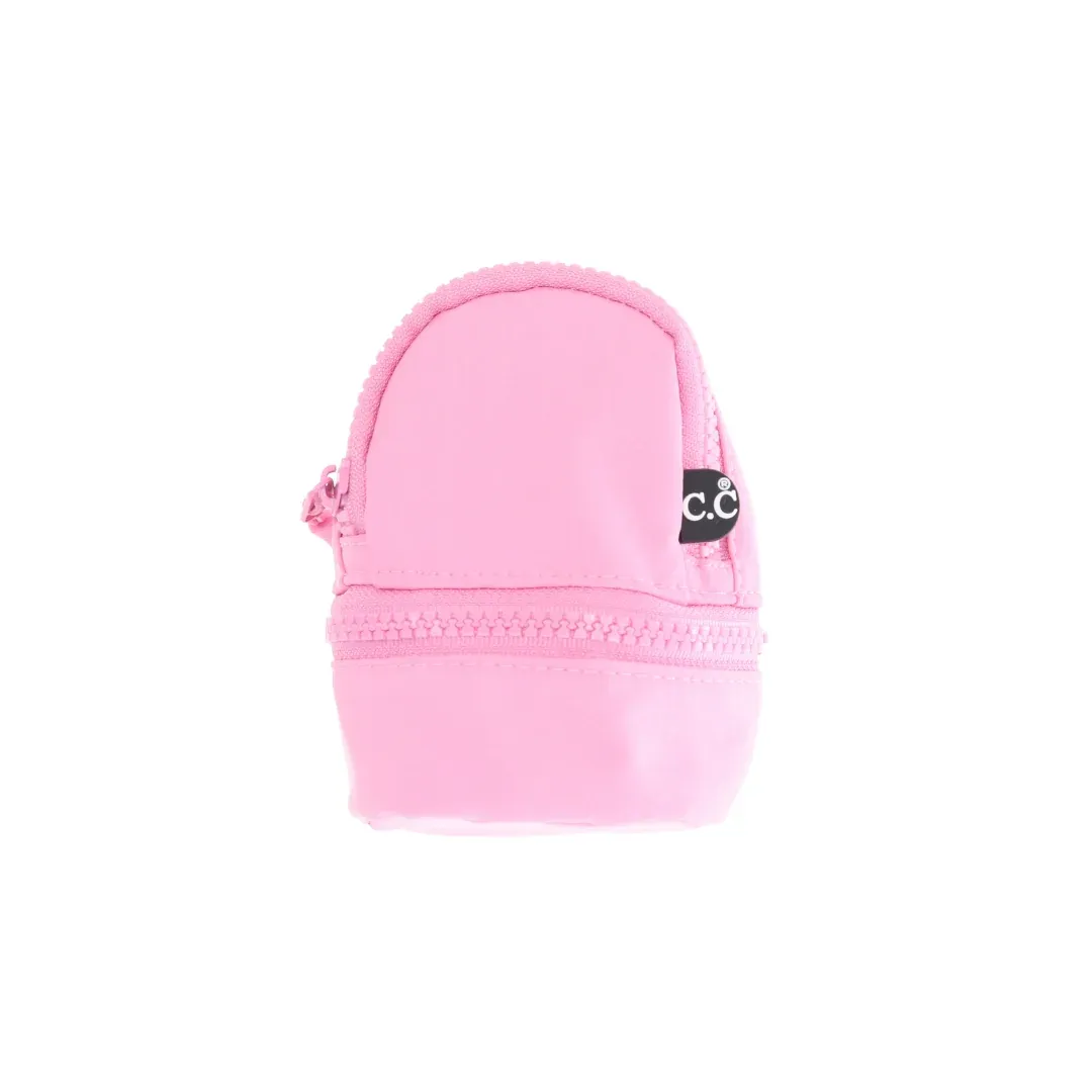 The TINY C.C Backpack Pouch (multiple colors)