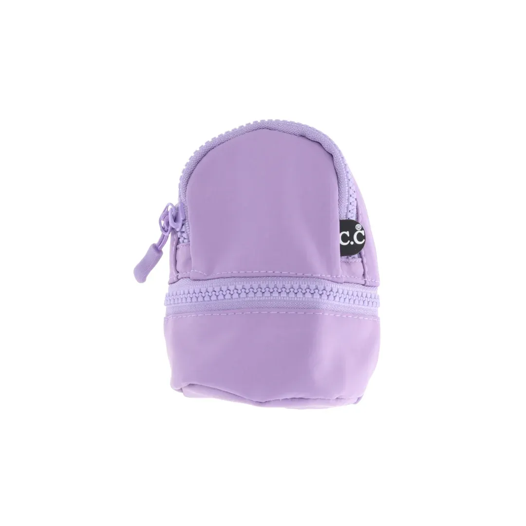 The TINY C.C Backpack Pouch (multiple colors)