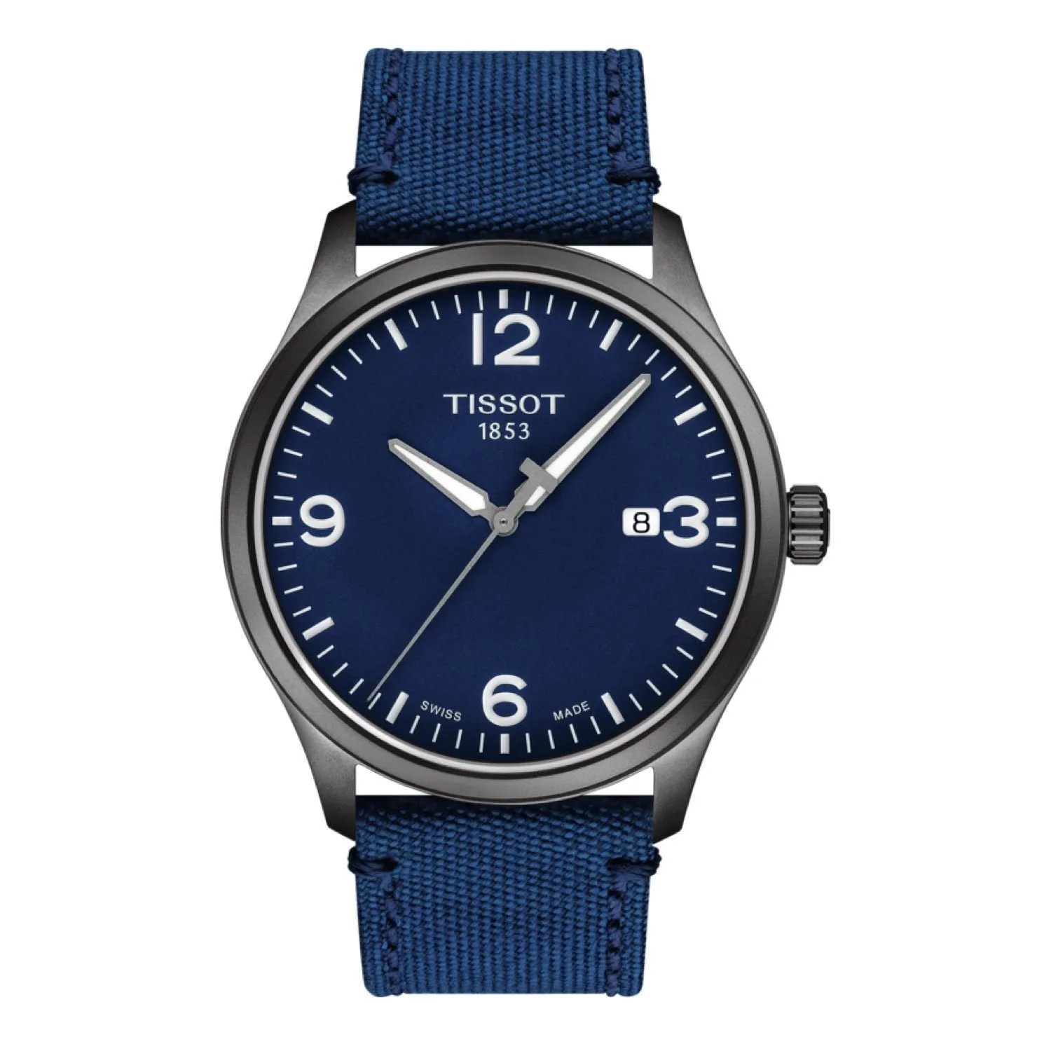 Tissot 22mm Gent XL Blue Textile Strap