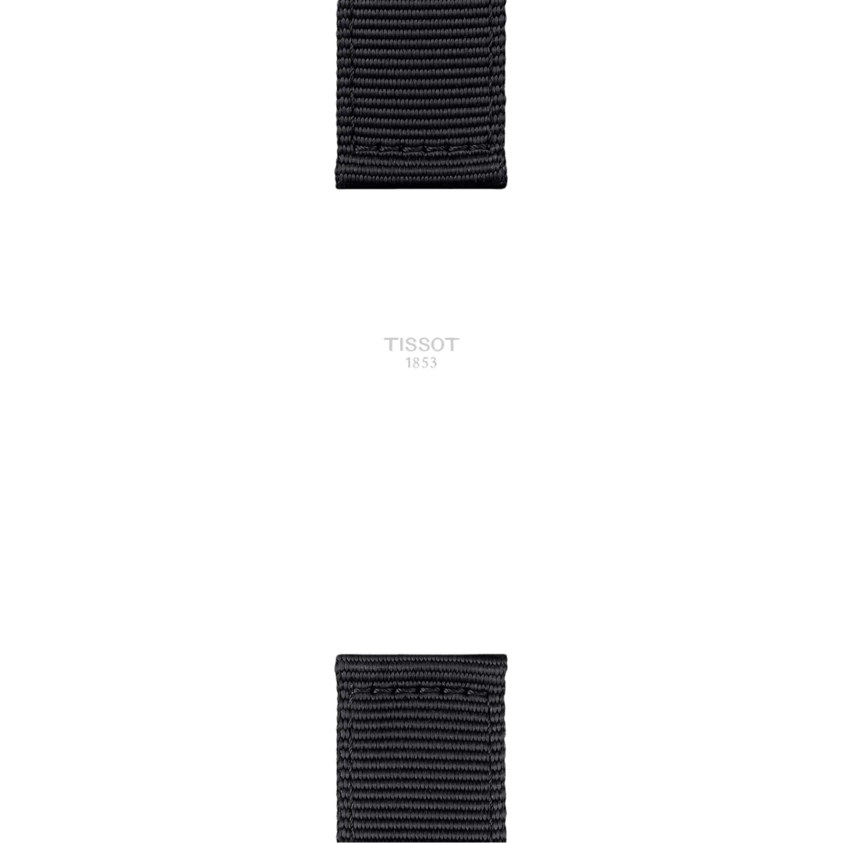 Tissot Official Black Textile Strap Lugs 22 mm T852046769