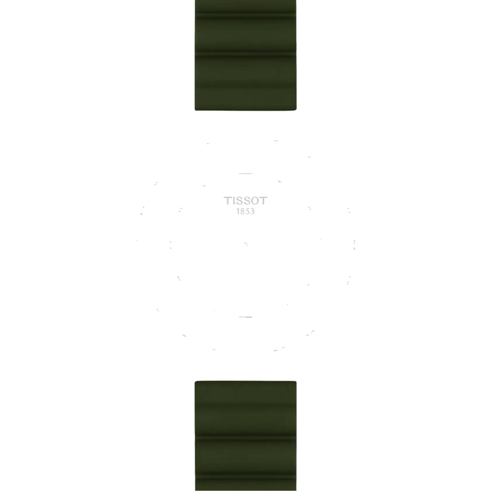Tissot Official Khaki Silicone Strap Lugs 22 mm T852047177