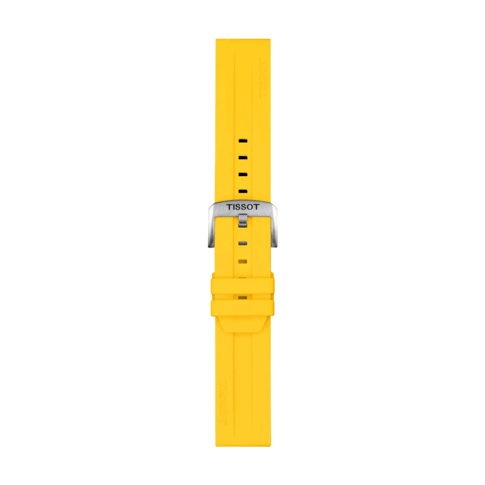 Tissot Official Yellow Silicone Strap Lugs 22 mm T852047916