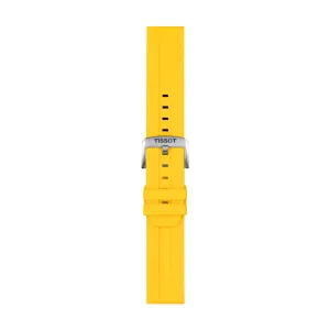Tissot Official Yellow Silicone Strap Lugs 22 mm T852047916