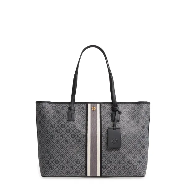 Tory Burch Mini T-Monogram S Top-Zip Blk Bag-81964