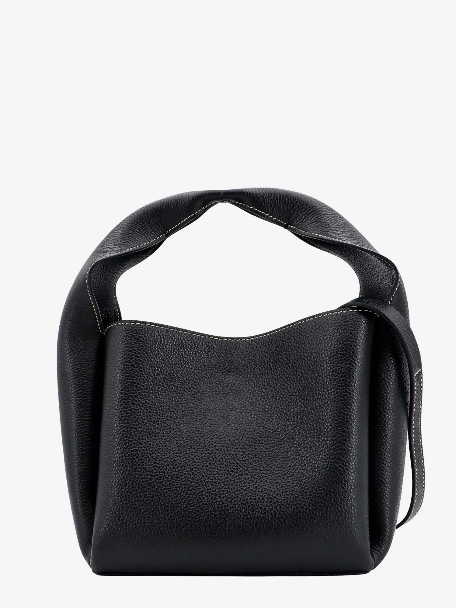 Toteme Leather Bucket Bag With Contrasting Stitching
