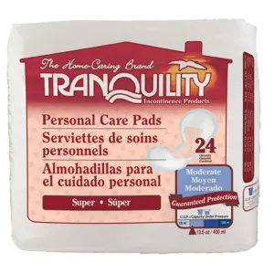 Tranquility 2380-Case Tranquility Super Personal Care Pad 96/case