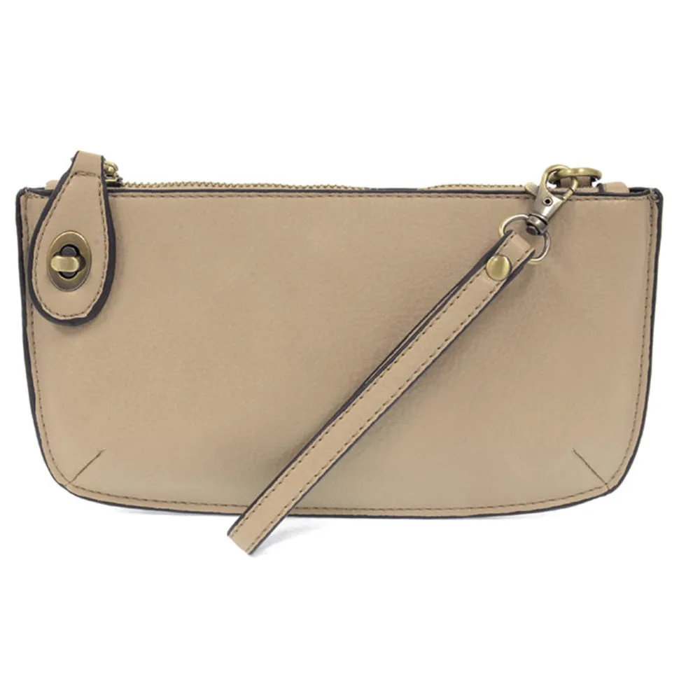 Twist Lock Crossbody Mini Clutch - Monogrammed Wristlet - Pastels