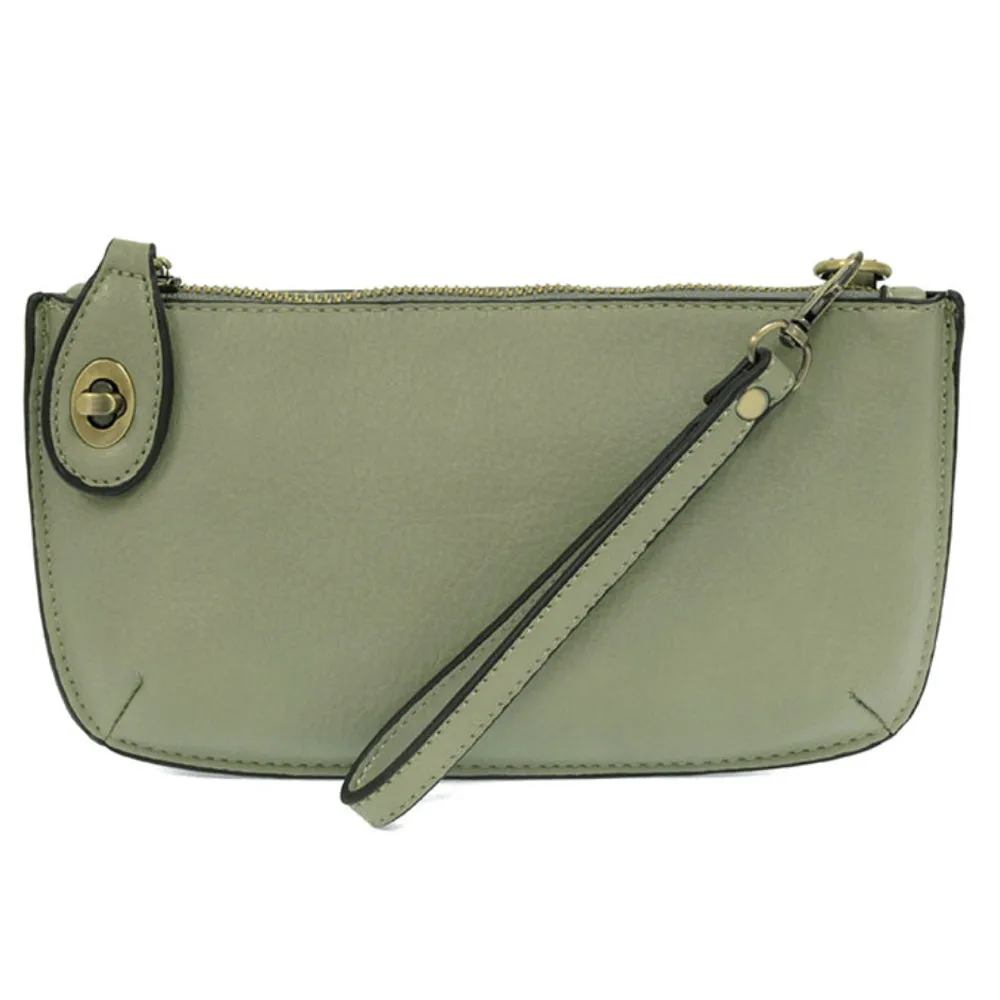 Twist Lock Crossbody Mini Clutch - Monogrammed Wristlet - Pastels
