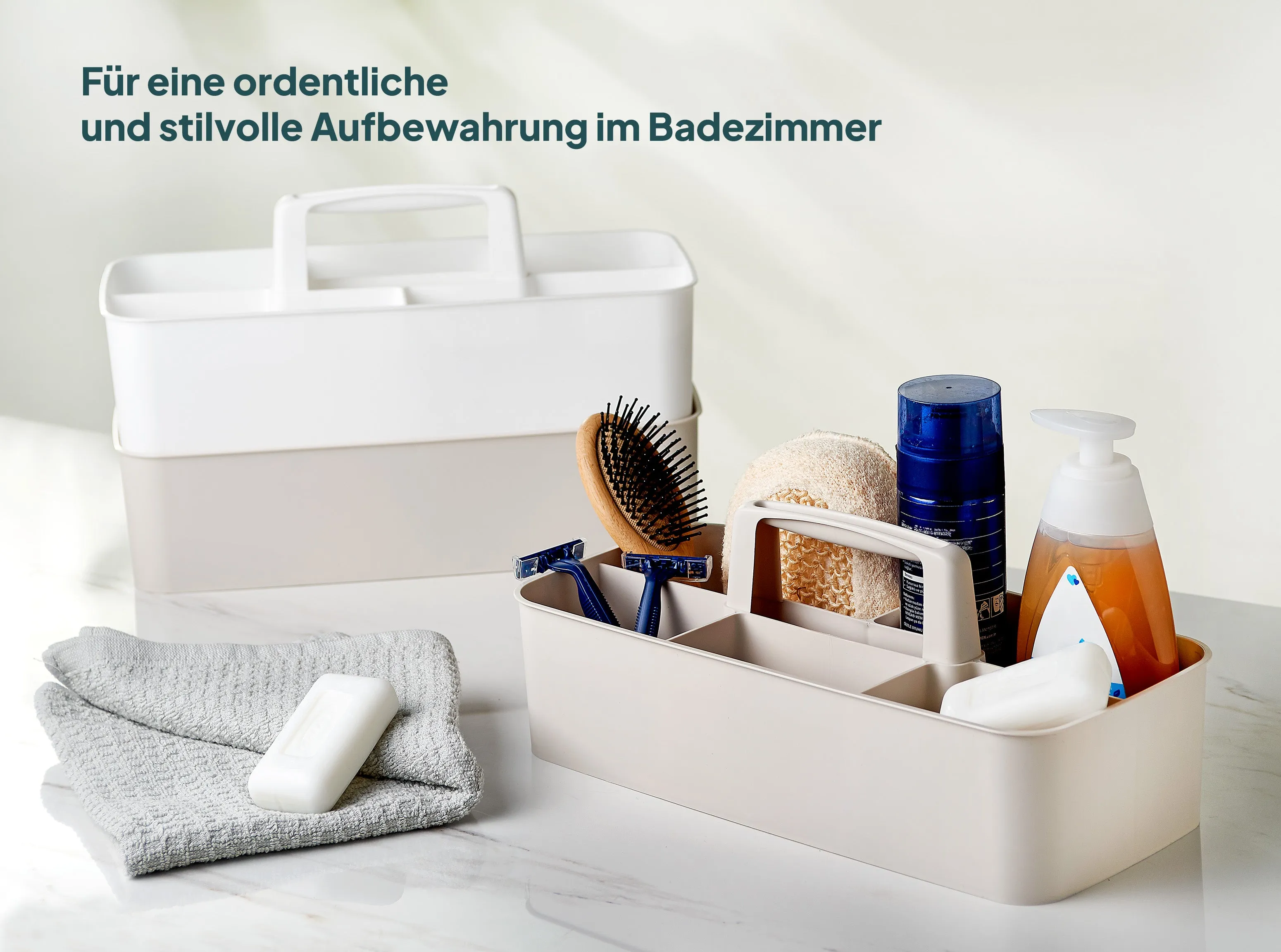 uandu Mehrzweck Korb Organizer - Hellblau