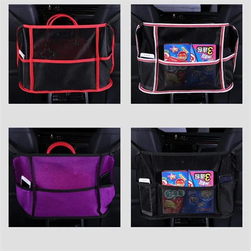 Universal Car Seat Side Storage Mesh Net Bag