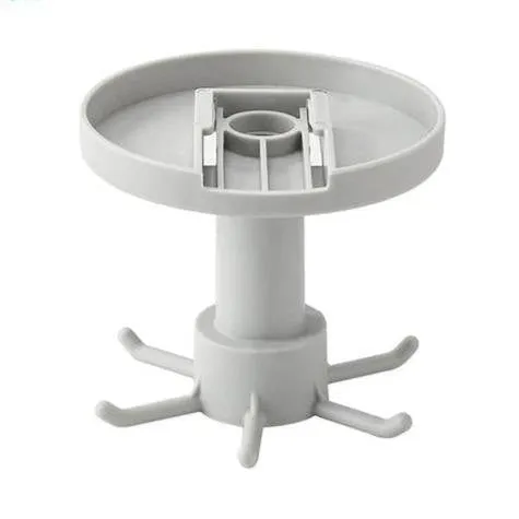 Utensil Holder Hanging Rack 6-Hooks - Under Shelf & Cabinet Kitchen Organizer