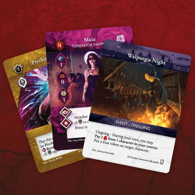 Vampire: The Masquerade Rivals Expandable Card Game - The Heart of Europe