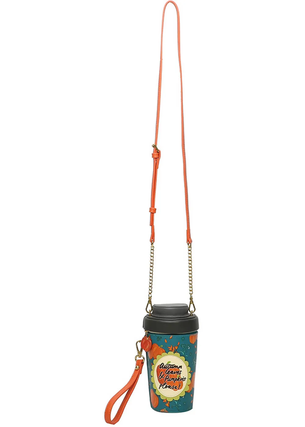 Vendula London Sugar and Spice Coffee Shop Pumpkin Spice Latte Bag