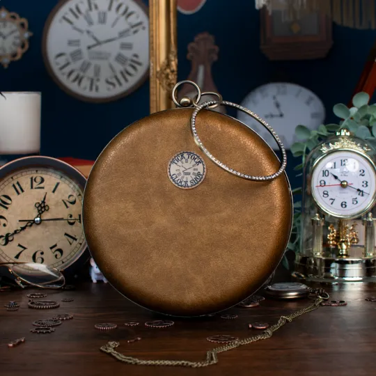 Vendula Tick Tock Clock Shop Pocket Watch Bag