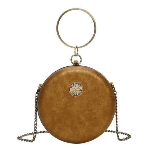 Vendula Tick Tock Clock Shop Pocket Watch Bag