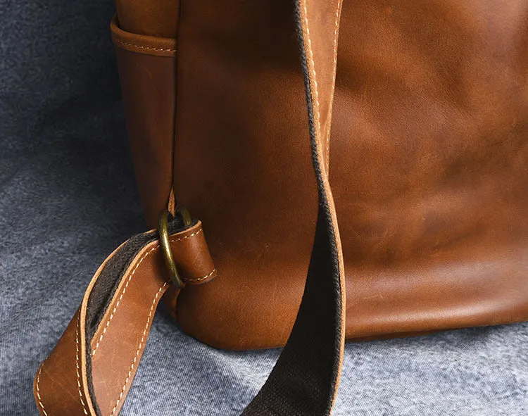 Vintage Crazy Leather Backpack