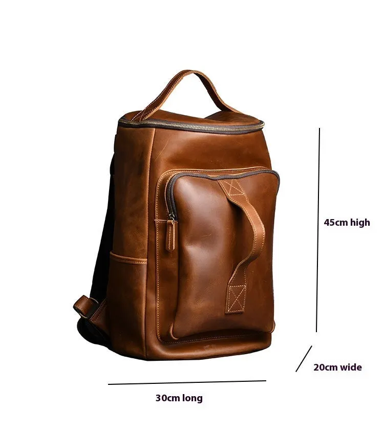 Vintage Crazy Leather Backpack