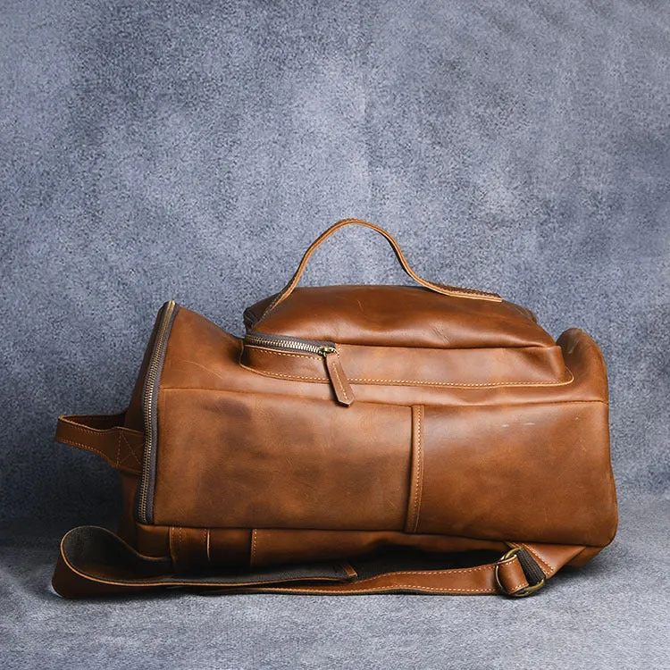 Vintage Crazy Leather Backpack